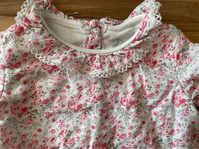 Blouse body petit bateau 3 mois - photo numéro 2