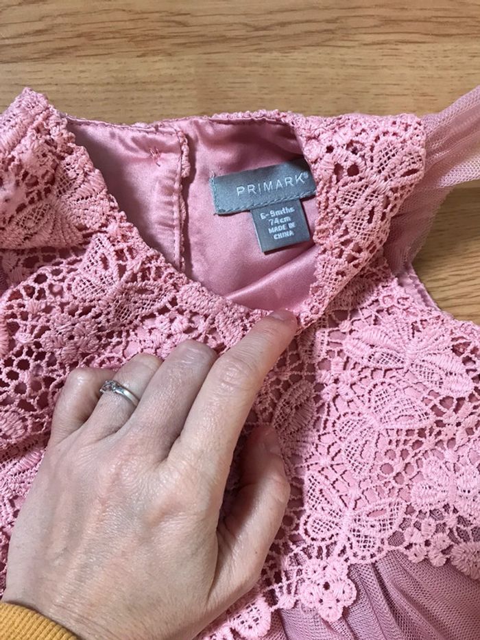Robe de ceremonie 9 mois primark - photo numéro 2