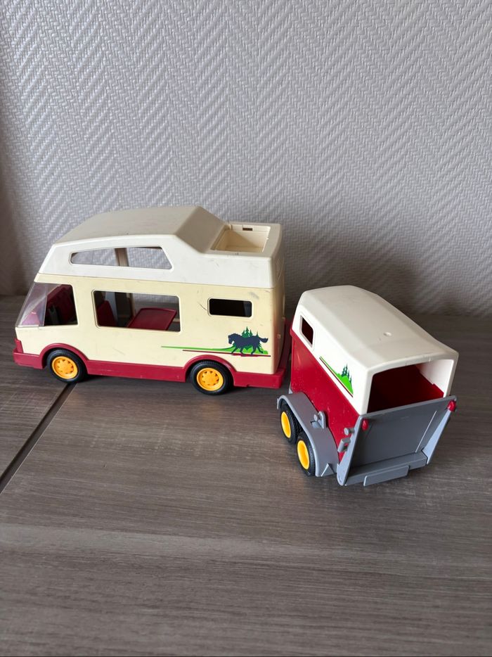 Playmobil camping car + remorque - photo numéro 6