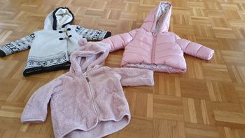 Lot de 3 vestes doudoune 9 mois