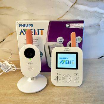 Babyphone écoute-bébé Philips Avent SCD625 rose.