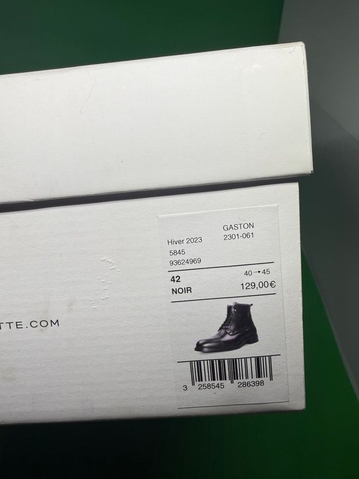 Galleries Lafayette bottines Neuf taille 42 - photo numéro 7