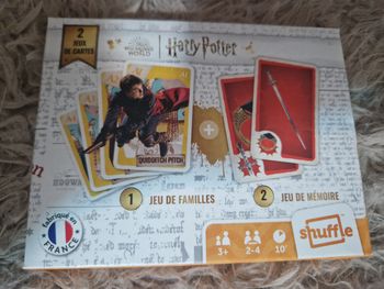 Jeu de familles et jeu de mémoire Harry Potter