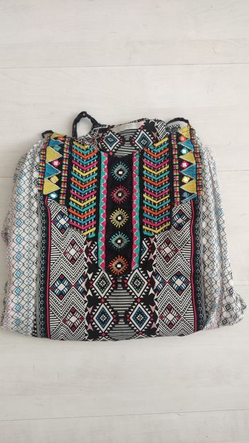 Robe longue femme d' été à pretelle Promod taille 40 