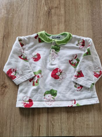 Haut manches longues "Sucre d'Orge" - Thème Noël