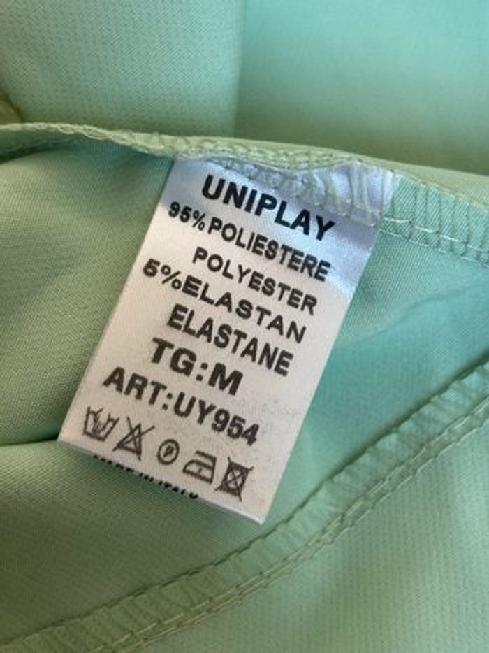 Surchemise Uniplay taille M vert pomme - photo numéro 8
