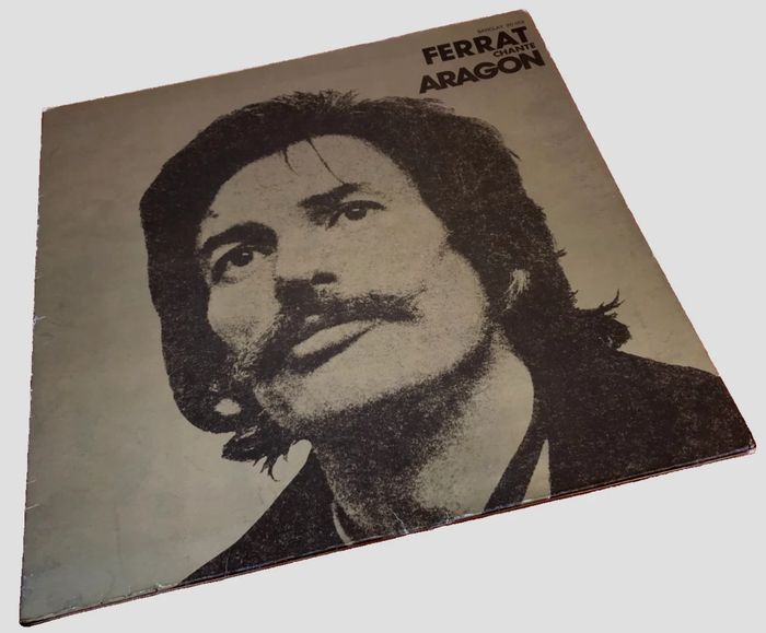 Vinyle 33 tours Jean Ferrat Ferrat chante Aragon (1974) Barclay 90013