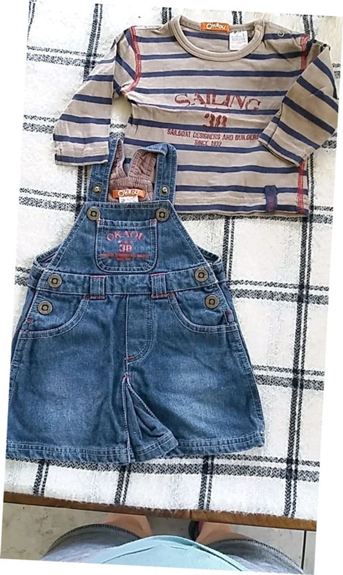 Ensemble fille taille 6 mois