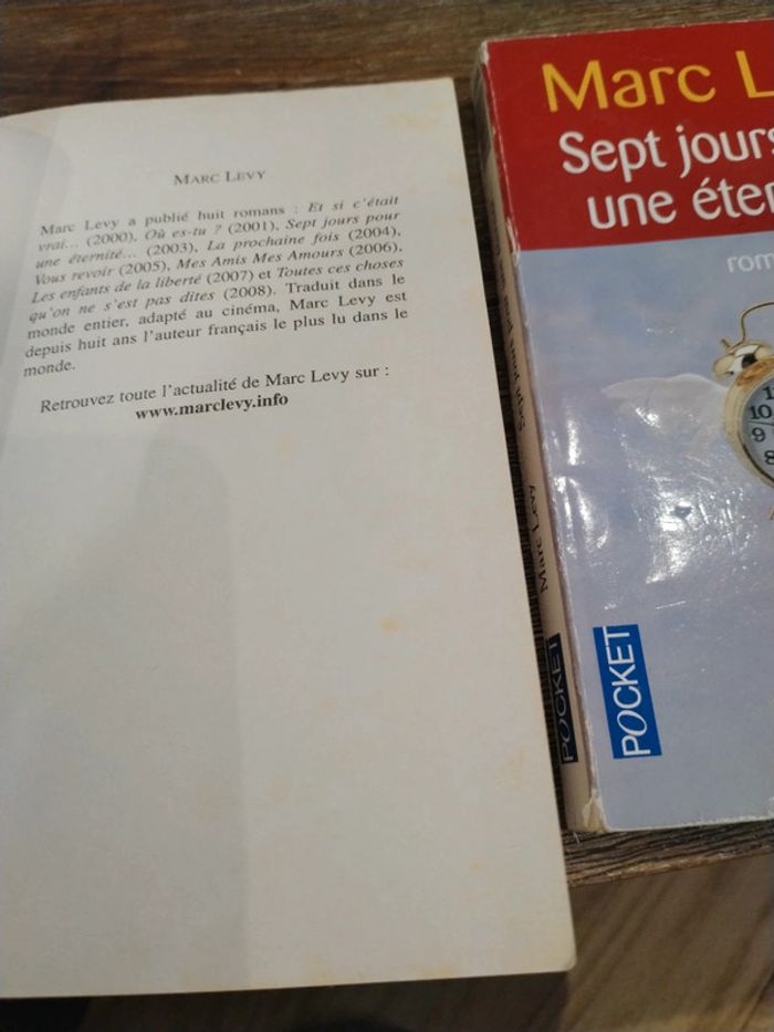 Livres Marc Lévy - photo numéro 2