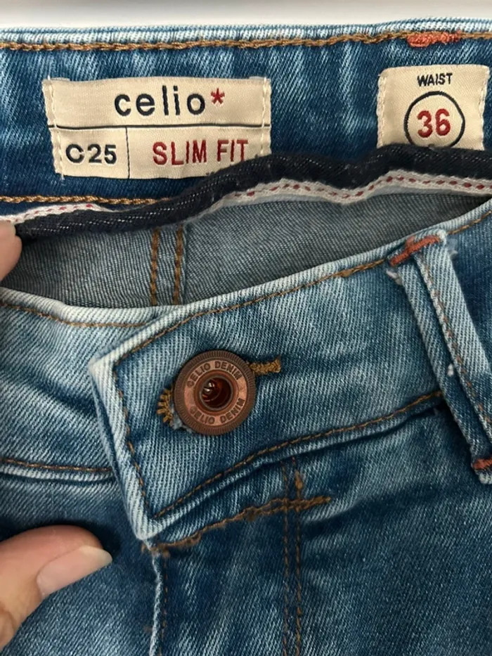 Jeans Slim Fit Celio - photo numéro 4