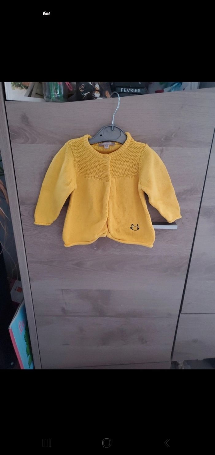 Gilet grain de blé 3 mois