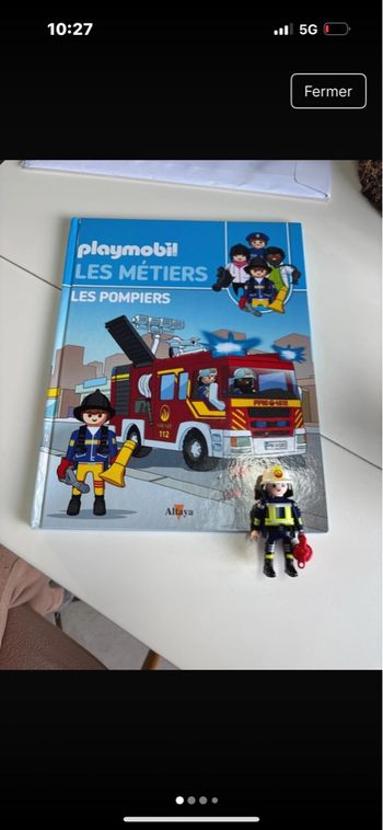Livre playmobil et son playmobil 