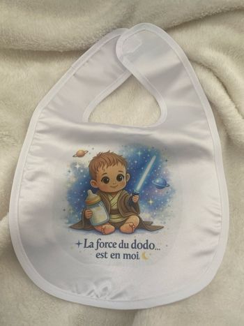 Bavoir bébé galactique 