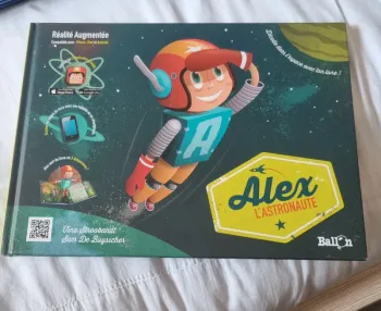 Livre Alex l'astronaute