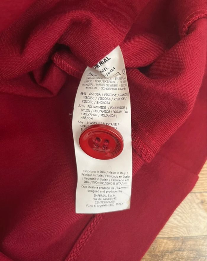 Veste impérial rouge taille 40 - photo numéro 6