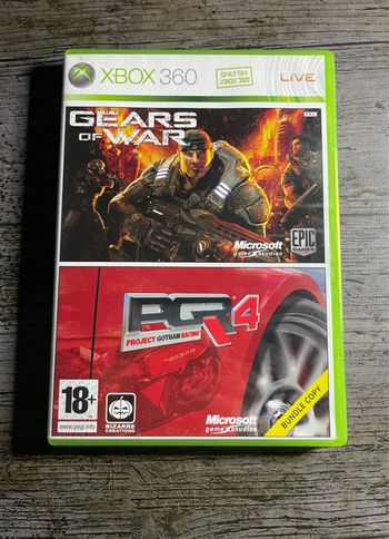 Bundle Copy Gears Of War/PGR Project Gotham Racing 4 - Xbox 360 VF Microsoft