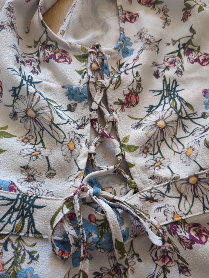 Robe été fleurie ouverture côté - photo numéro 4