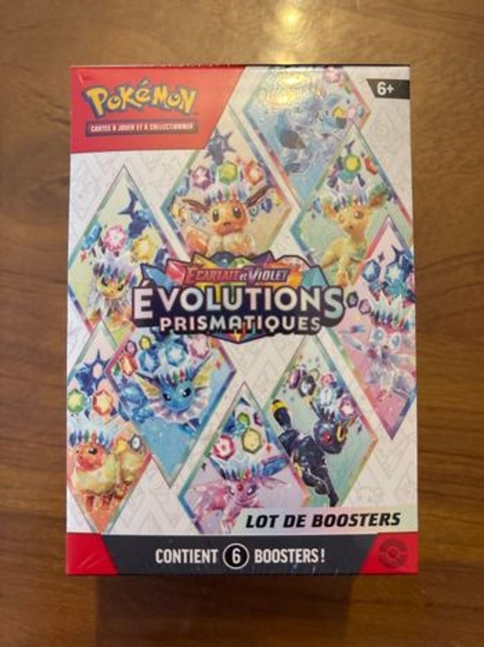 Bundle évolution prismatique Pokémon scellé