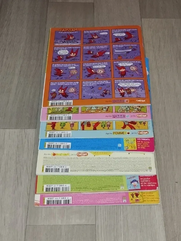 Lot de 7 magazines Pomme d’Api année 2016 L013 - photo numéro 4