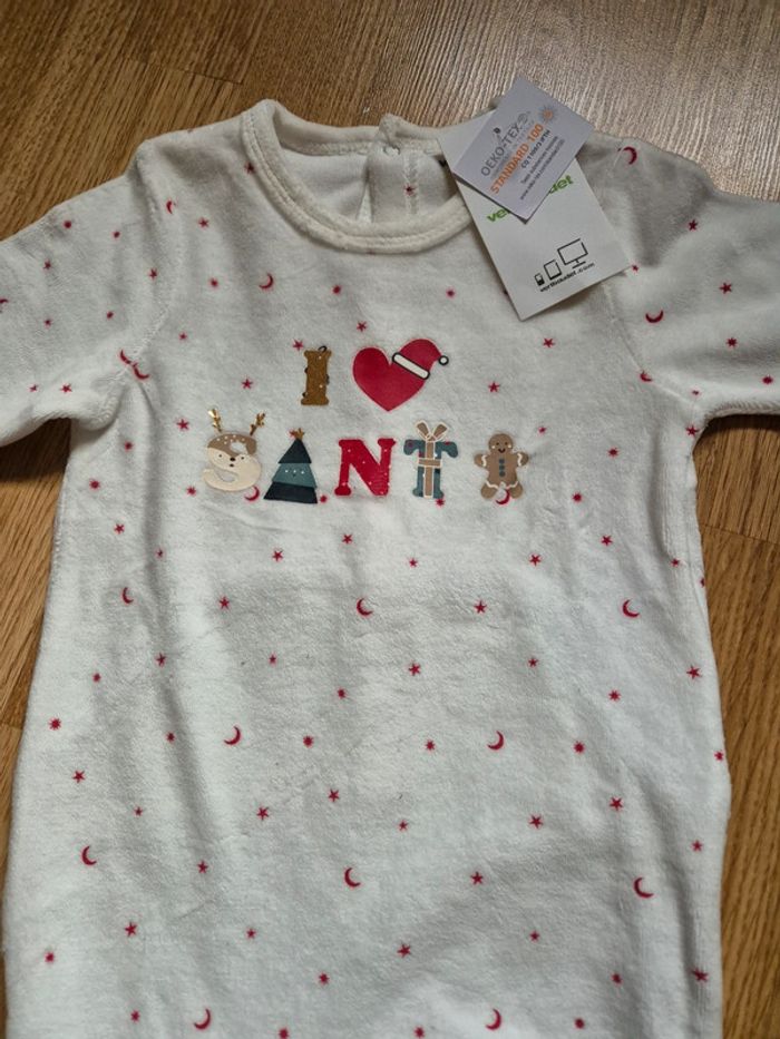 Pyjama de Noël vertbaudet neuf