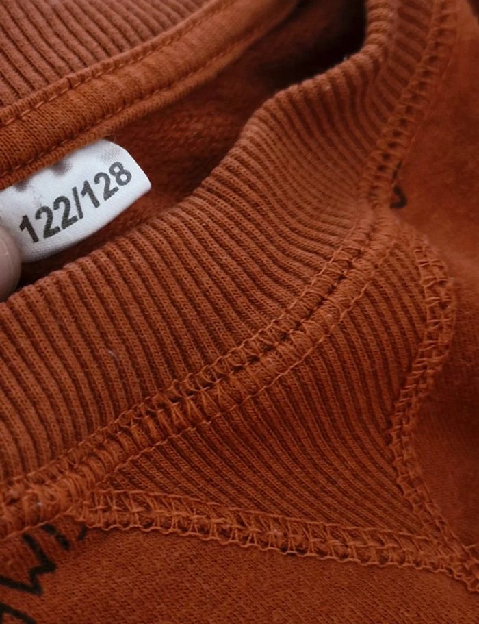 💙 Pulls marron pour garçon taille 7 ans - photo numéro 6