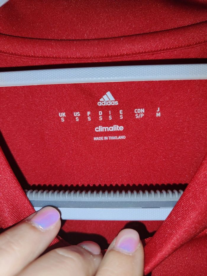 T-shirt rouge adidas S - photo numéro 3