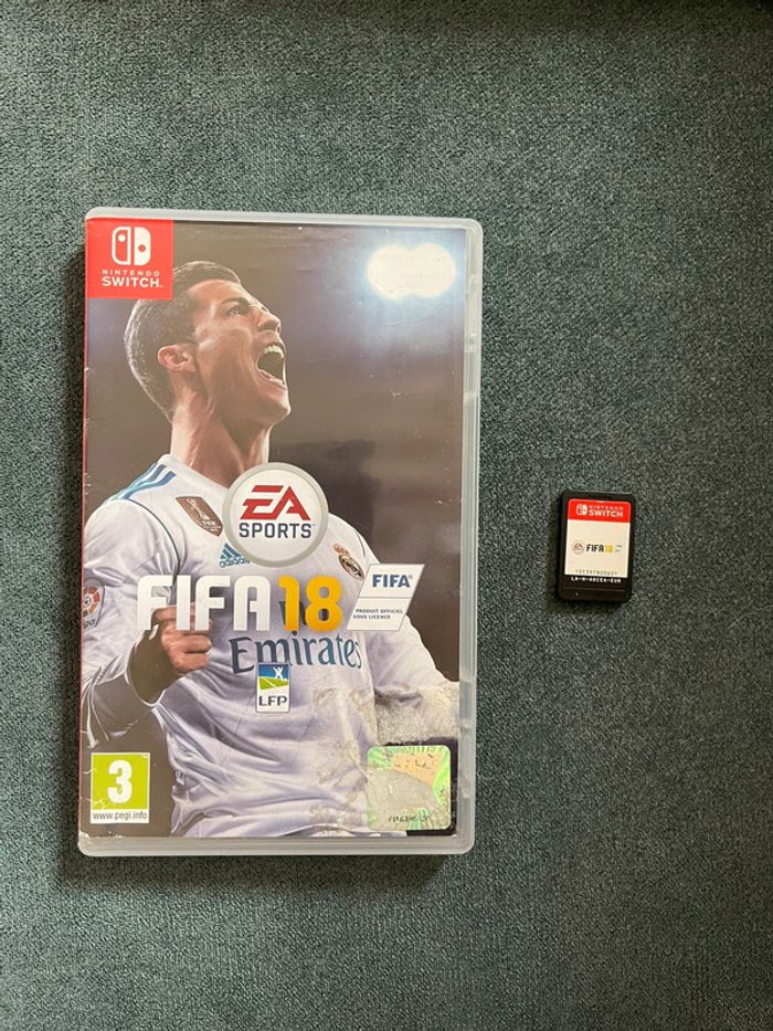 Jeu fifa 18 switch
