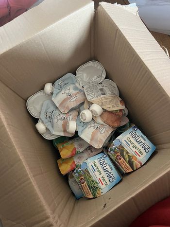 Carton petits pots bébé 