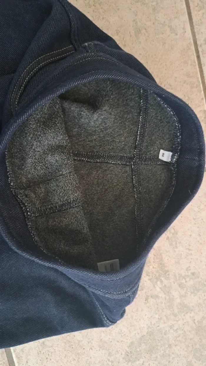 Jegging bleu fourré, C&A, 14 ans - photo numéro 3