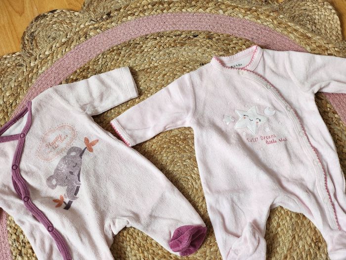 Lot de pyjamas naissance - photo numéro 2