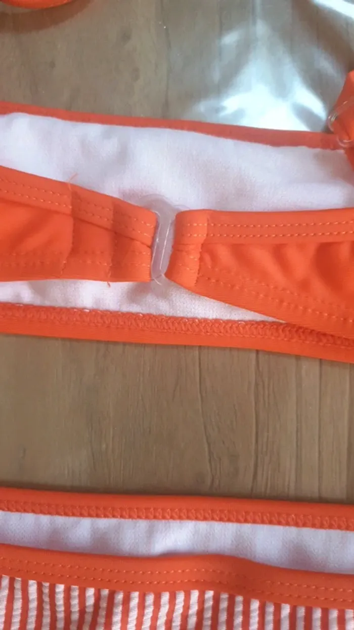 Maillot de bain orange neuf - photo numéro 5