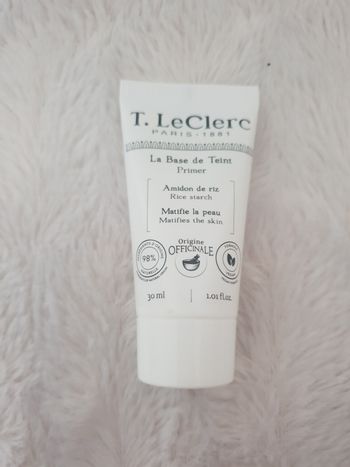 Base de teint T Leclerc NEUF