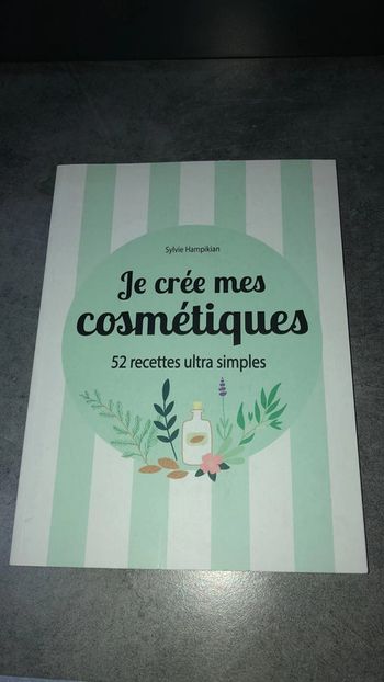 Livre je crée mes cosmétiques
