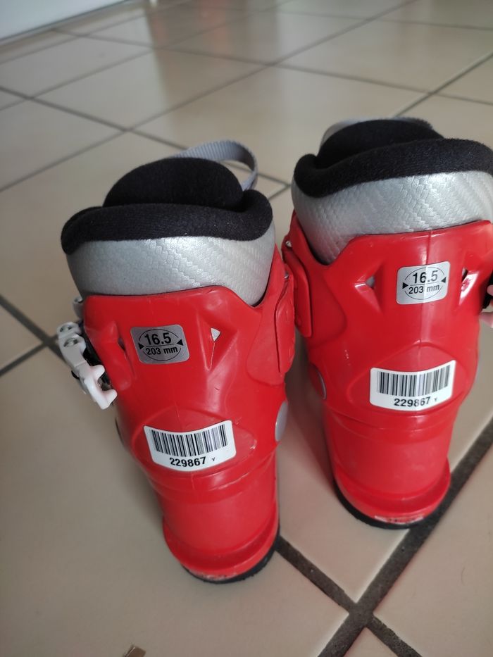 Chaussures de ski enfant tecnica 16,5 (26-27) comme neuves - photo numéro 6
