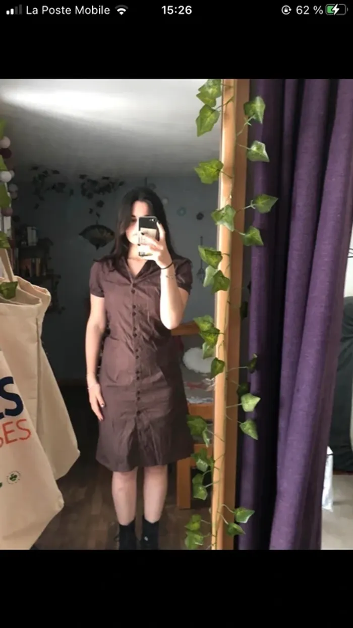 Robe marron - photo numéro 2