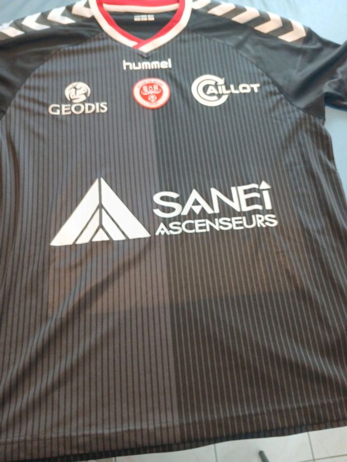 Maillot de foot stade de Reims France - photo numéro 2