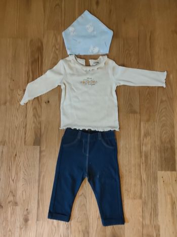 Tenue fille 6 mois