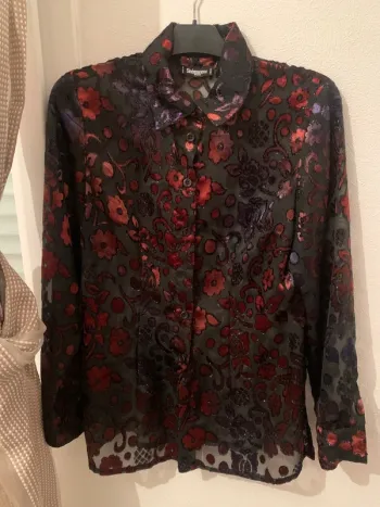 chemise transparente