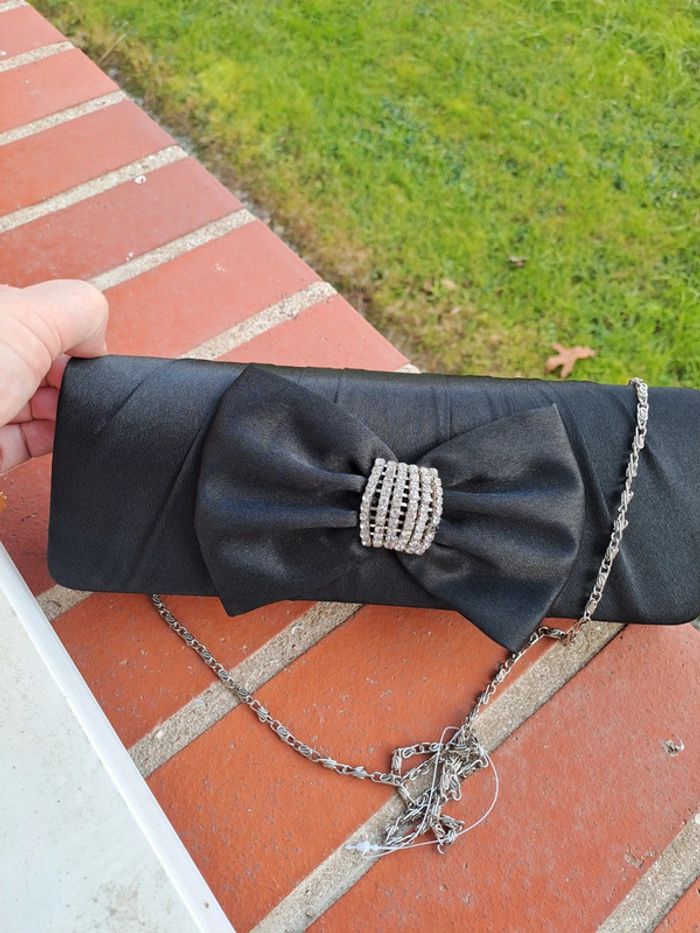 Sac pochette noire