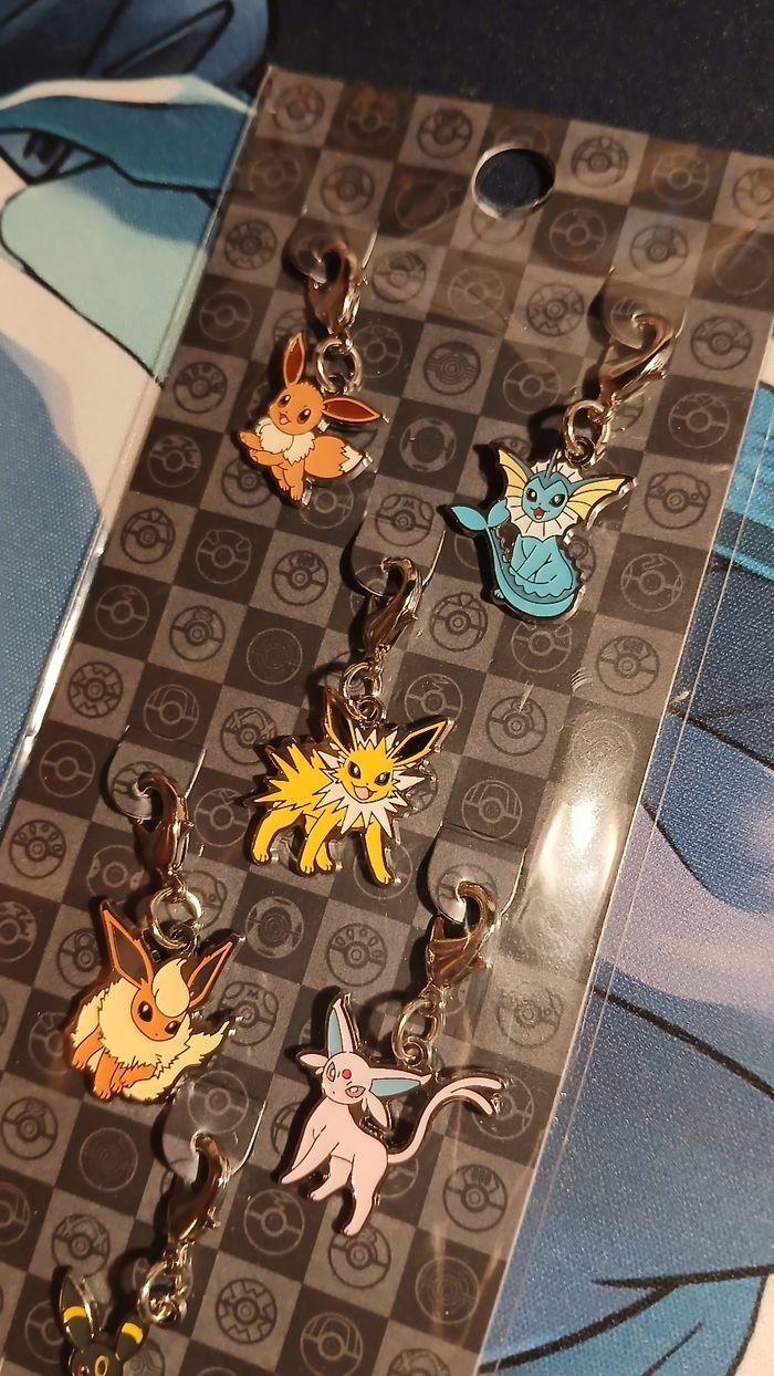 Porte-clés Evoli et Evolitions - Pokémon Center - photo numéro 3