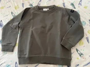 Sweat name it 5 ans gris vert kaki