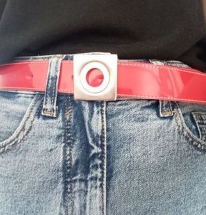 Ceinture rouge Vintage - photo numéro 4