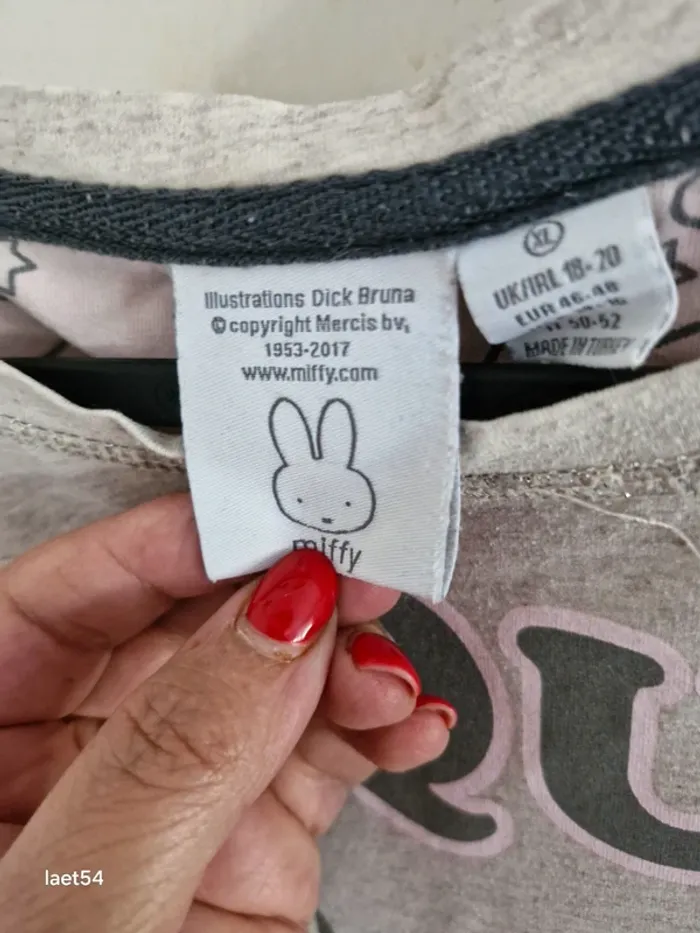 Haut de pyjama "Miffy" - photo numéro 2