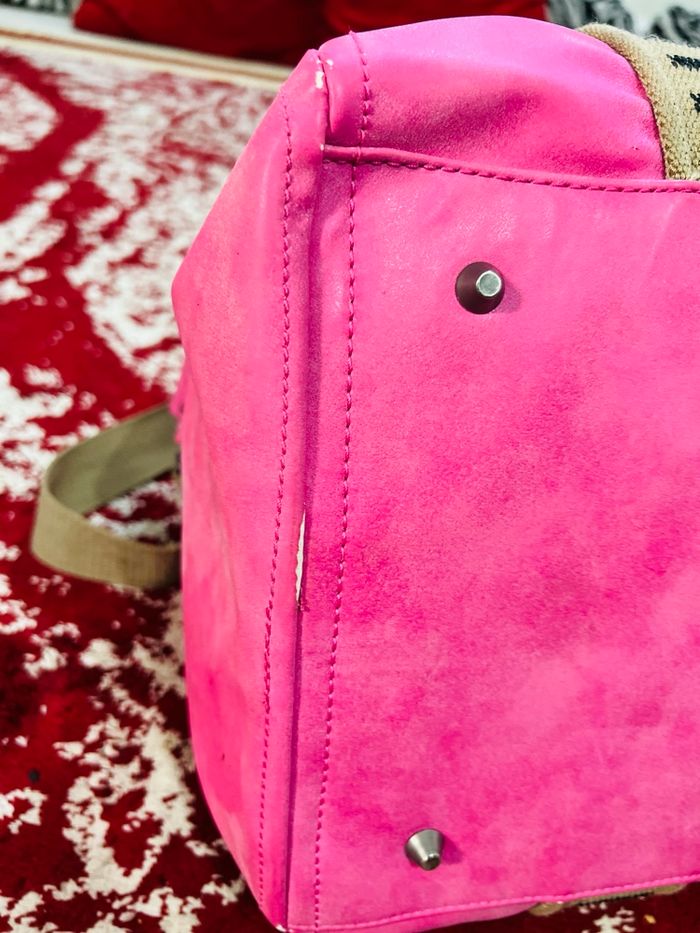 Sac de sport rose vif – Collection Mode – 45x25 cm - photo numéro 9