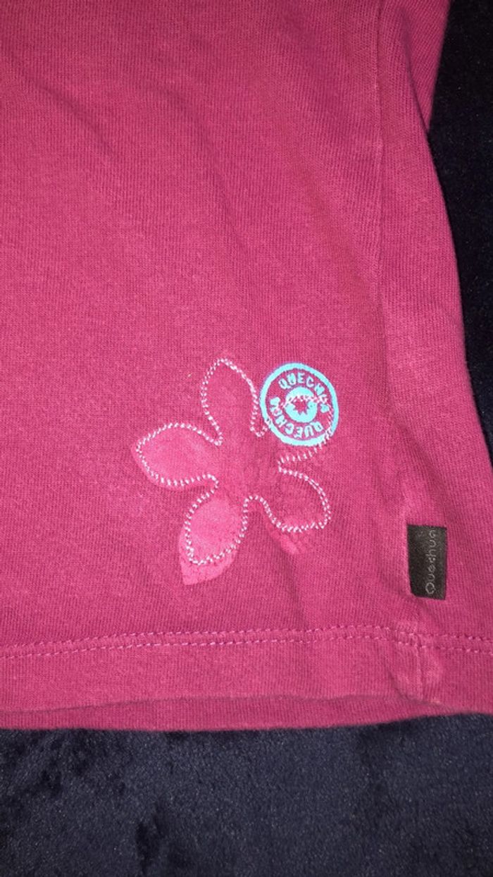 T-shirt Décathlon / Quechua fille 8 ans - photo numéro 2