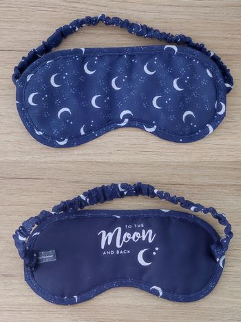 Masque de nuit bleu marine lune / My Little Box