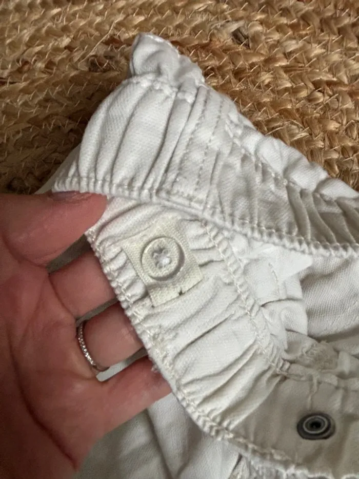 Pantalon blanc TAO 6 ans relaxed tbe - photo numéro 4