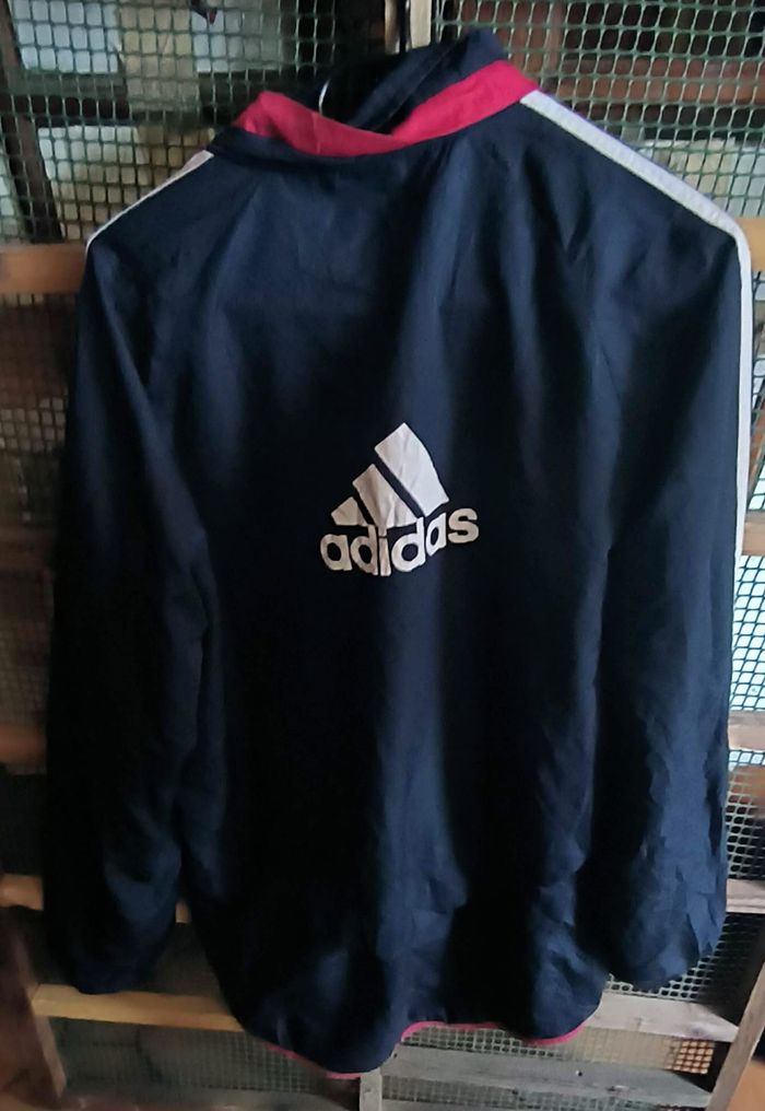 Veste de pluie à capuche adidas New York Red Bulls 2012-13 (Talle 1m80 / 48 / L) - photo numéro 2