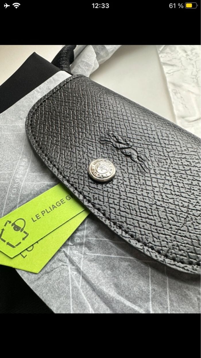 🌸 sac fourre-tout authentique noir neuf taille L 🌸 - photo numéro 2