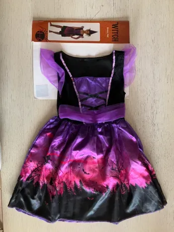 Robe Halloween - 3/4 ans